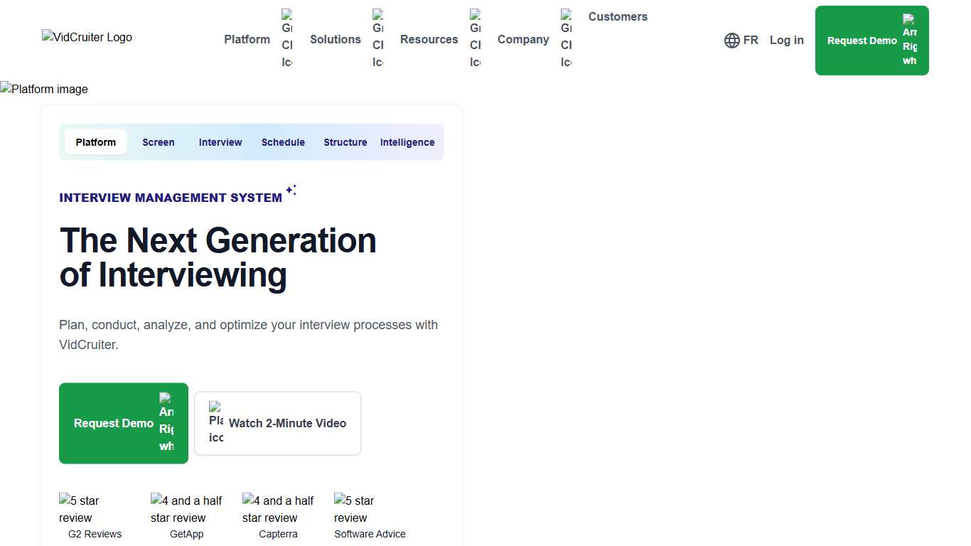 Video Recruiting - Find, Interview & Hire Applicants Online - VidCruiter