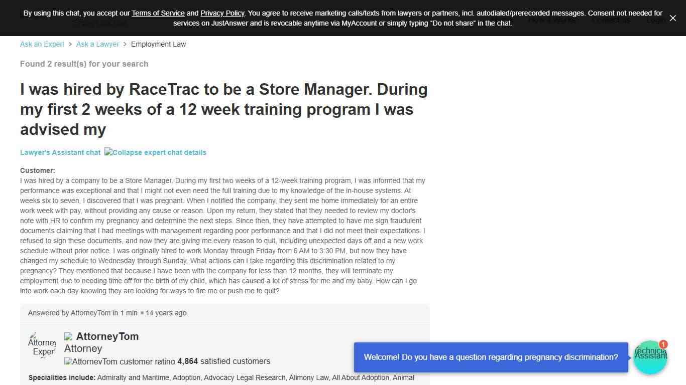 Racetrac Careers and Employment FAQs JustAnswer
